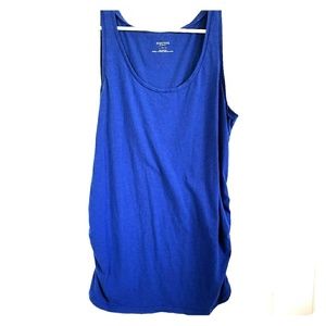 EUC Motherhood Maternity Blue Tank Top